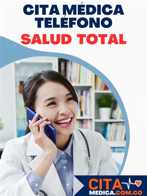 salud directa salud total|Solicitar o cancelar citas médicas en Salud Total